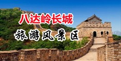 我要日大逼的美女中国北京-八达岭长城旅游风景区